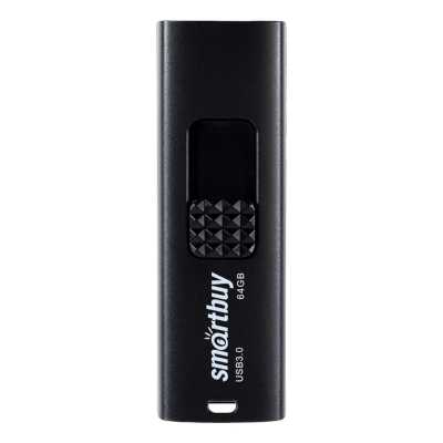 флешка SmartBuy 64GB SB064GB3FSK Черный