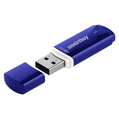 флешка SmartBuy 64GB SB64GBCRW-Bl Фиолетовый