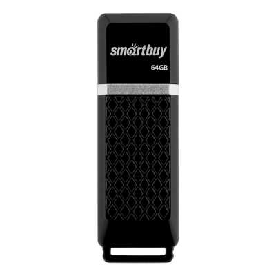 флешка SmartBuy 64GB SB64GBQZ-K Черный