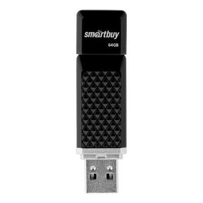 флешка SmartBuy 64GB SB64GBQZ-K Черный