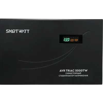 стабилизатор напряжения SMARTWATT AVR Triac 5000TW 4512020380002 Черный