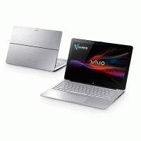 ноутбук Sony Vaio Fit multi flip SVF13N2X2RS Серебристый