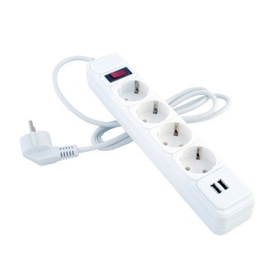 сетевой фильтр Старт С/УД-Ф SP 4x1 2USB ZVT White белый