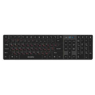 клавиатура Sven KB-E5300W Черный