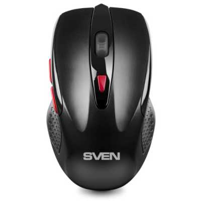 мышь Sven RX-450W Black Черный-красный
