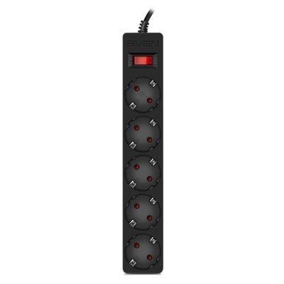 сетевой фильтр Sven SF-05E SV-021559 черный