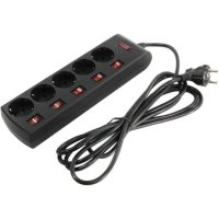 сетевой фильтр Sven SF-05PL 1.8m Black черный