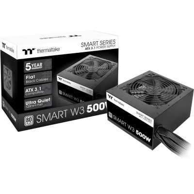 блок питания Thermaltake Smart W3 500W PS-SPW-0500NNFAWE-1 Черный