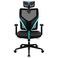 игровое кресло ThunderX3 YAMA1-BC черно-голубой