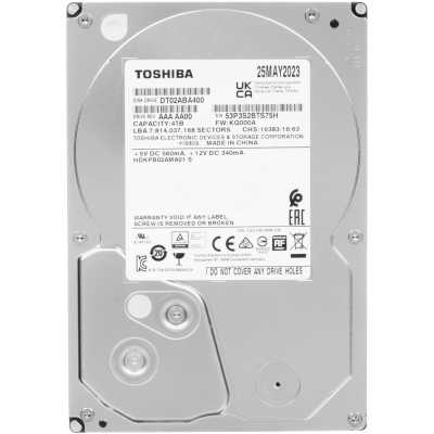жесткий диск Toshiba DT02 4Tb DT02ABA400 Серебристый