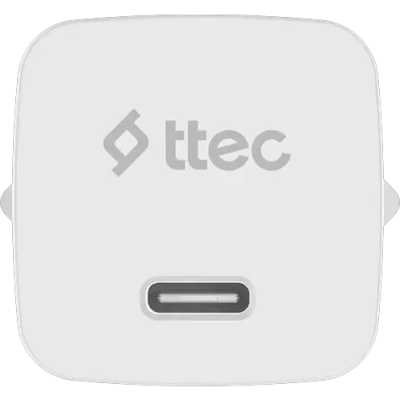 сетевое зарядное устройство TTEC SmartCharger Pro GAN 45W White 2SCG45B