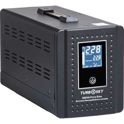 ИБП Turbosky 500VA Pure Sine Черный