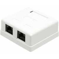 розетка компьютерная TWT TWT-SM2-4545-S6-WH Белый