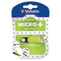 флешка Verbatim 8GB 097758-177 Micro Plus Drive