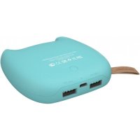 внешний аккумулятор Hiper Zoo 7500 Mint Cake голубой