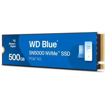 SSD диск WD Blue SN5000 500Gb WDS500G4B0E Синий