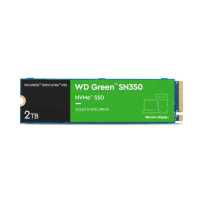 SSD диск WD Green SN350 2Tb WDS200T3G0C Черно-зеленый