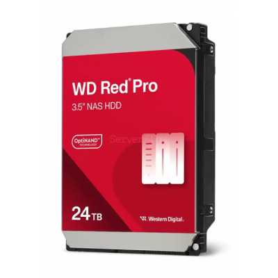жесткий диск WD Red Pro 24Tb WD241KFGX Серебристый