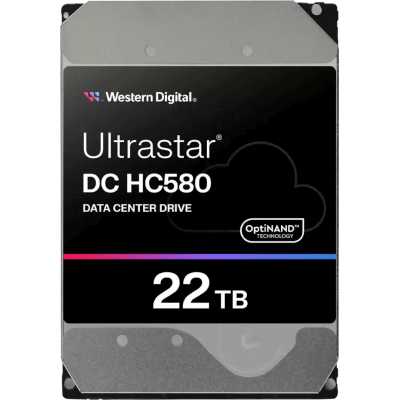жесткий диск WD Ultrastar DC HC580 22Tb WUH722422AL5204 0F62791 Серебристый