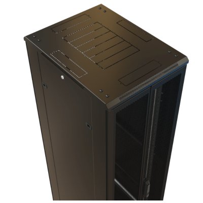 телекоммуникационный шкаф WRLine WR-TT-4266-DD-RAL9004 Черный