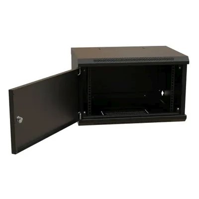 телекоммуникационный шкаф WRLine WR-TW-0966-SR-RAL9004 Черный