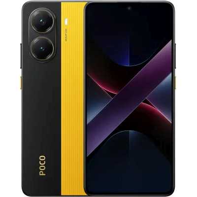 смартфон Xiaomi POCO X7 Pro 12/256GB Black/Yellow черный-желтый