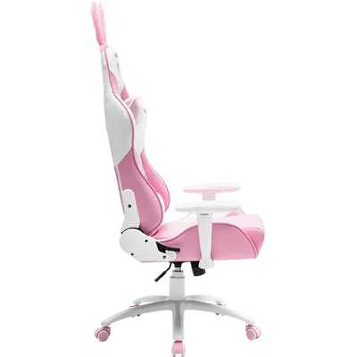игровое кресло ZONE 51 Bunny Z51-BUN-PI белый - розовый