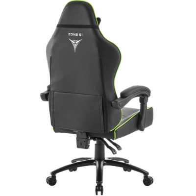 игровое кресло ZONE 51 Invader Z51-VAD-BK черно-зеленый