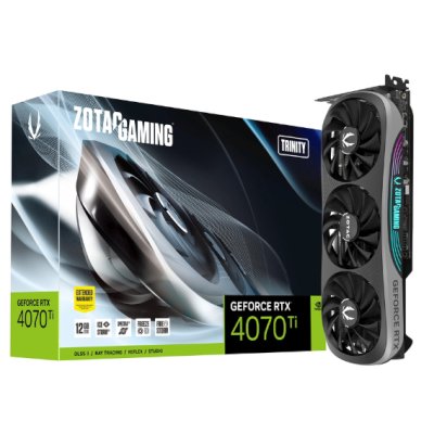 видеокарта Zotac nVidia GeForce RTX 4070 Ti 12Gb Trinity ZT-D40710D-10P