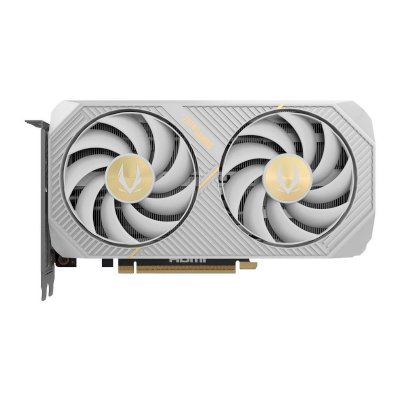 видеокарта Zotac nVidia GeForce RTX 5060 Ti Twin Edge OC White 8Gb ZT-B50610Q-10M Белый