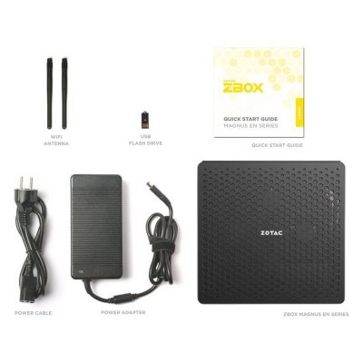 компьютер Zotac ZBOX-EN173070C-BE Черный