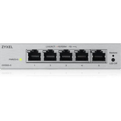 коммутатор ZYXEL GS1200-5V3-EU0101F